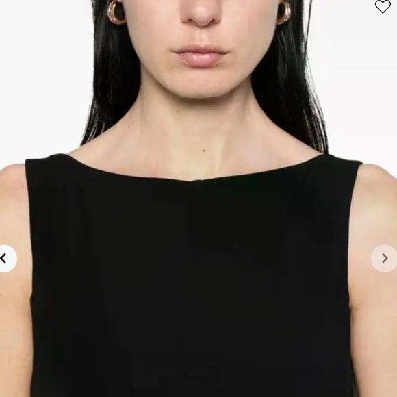 Theory Sleeveless Mermaid Midi Dress • NWOT • Boatneck • Size 6 - Picture 4 of 10